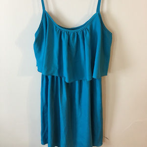 Blue Flowy Dress